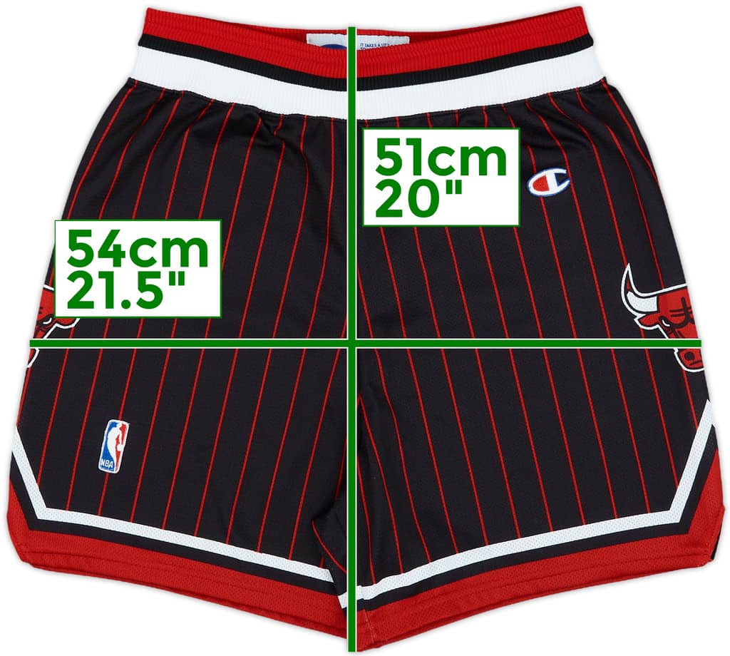 1995-97 Chicago Bulls Champion Alternate Shorts - 9/10 - (M)