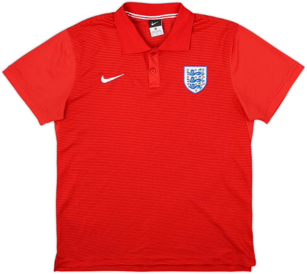 2016-17 England Nike Polo Shirt - 8/10 - (M)