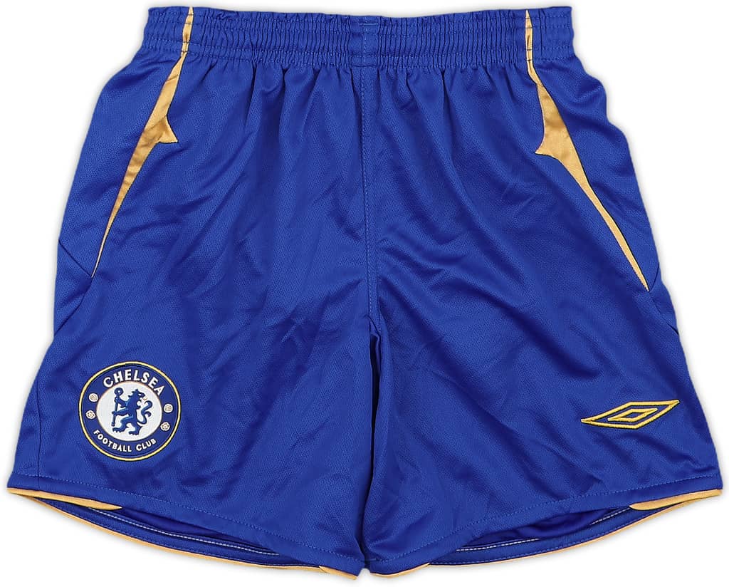 2005-06 Chelsea Home Shorts - 10/10 - (S.Boys)