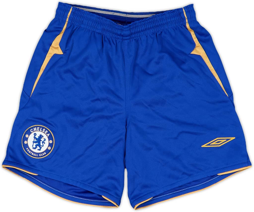 2005-06 Chelsea Home Shorts - 10/10 - (S.Boys)