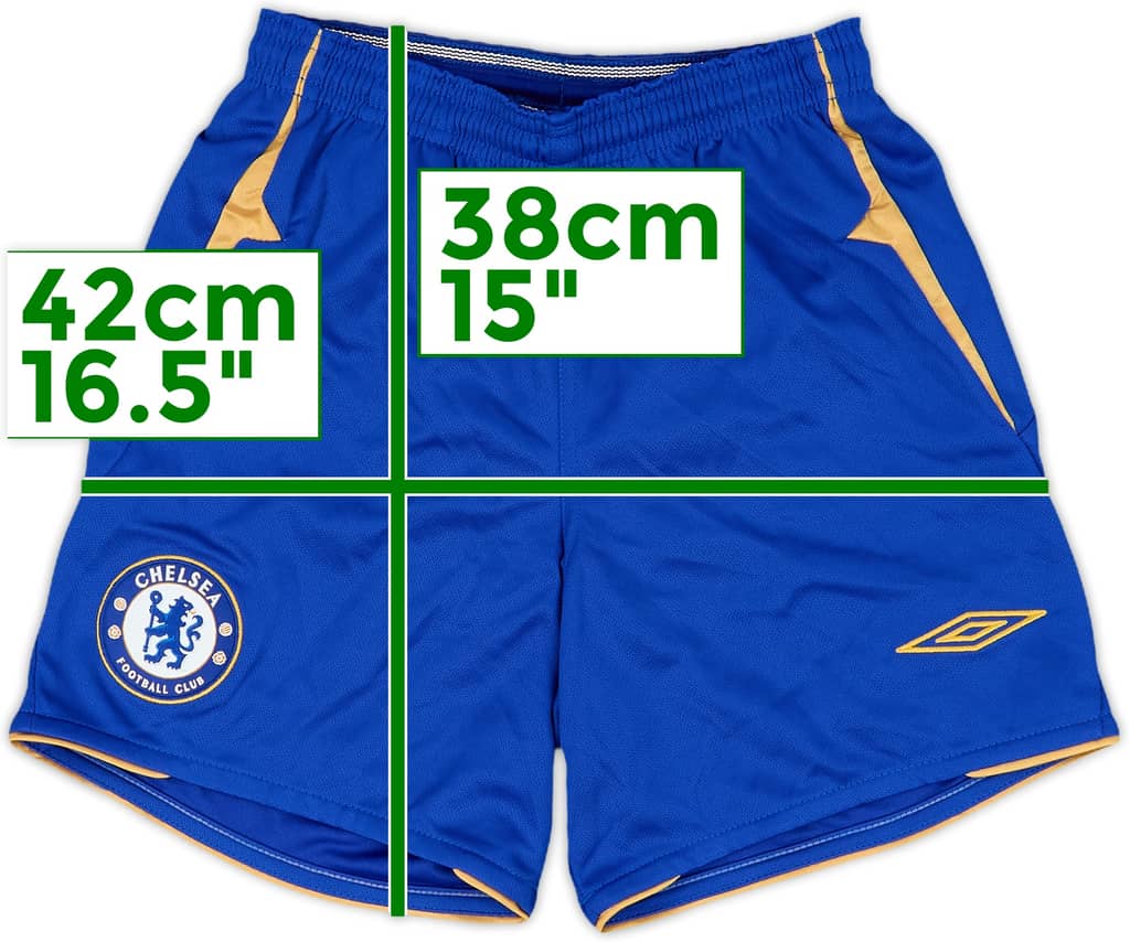 2005-06 Chelsea Home Shorts - 10/10 - (S.Boys)