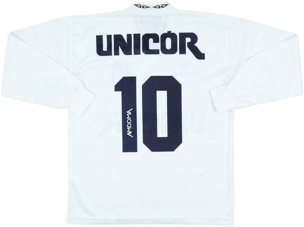 1995 Santos Home L/S Shirt #10 - 8/10 - (L)