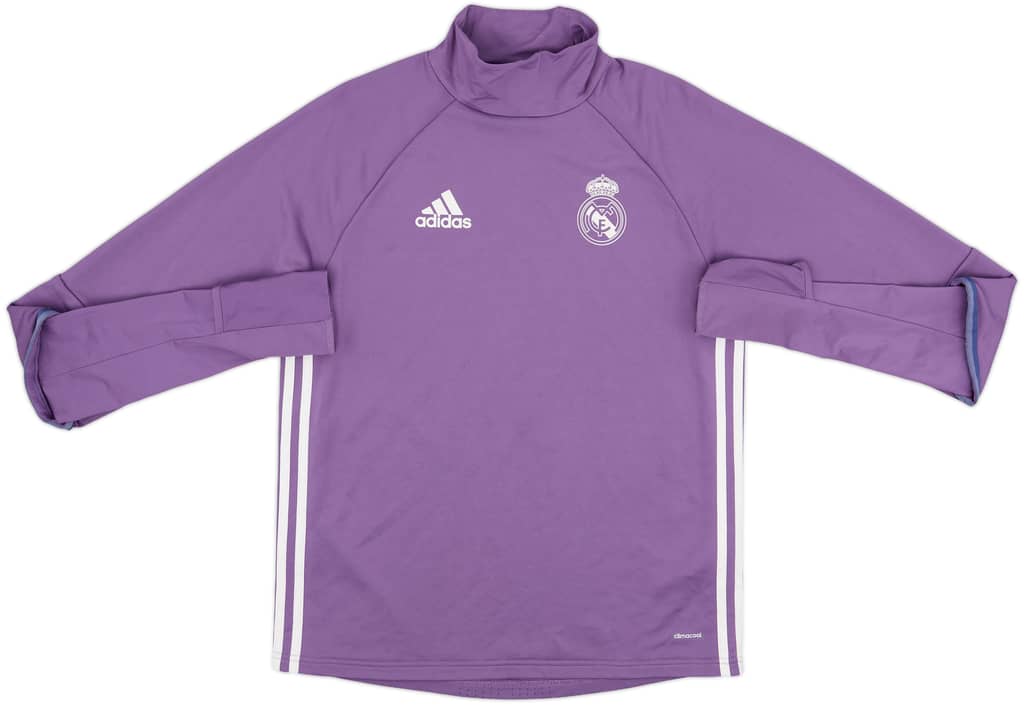 2016-17 Real Madrid adidas Drill Top - 8/10 - (S)
