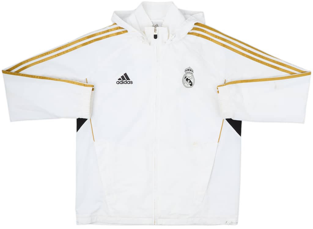 2011-12 Real Madrid adidas Hooded Track Jacket - 6/10 - (L)