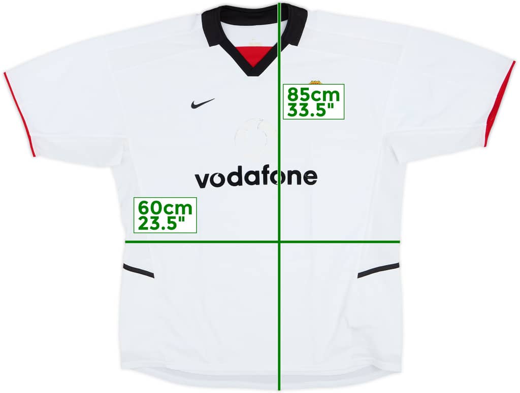 2002-03 Manchester United Away Shirt - 4/10 - (XL)