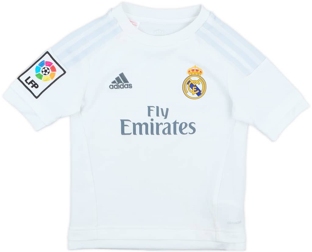 2015-16 Real Madrid Home Shirt - 5/10 - (5-6 Years)