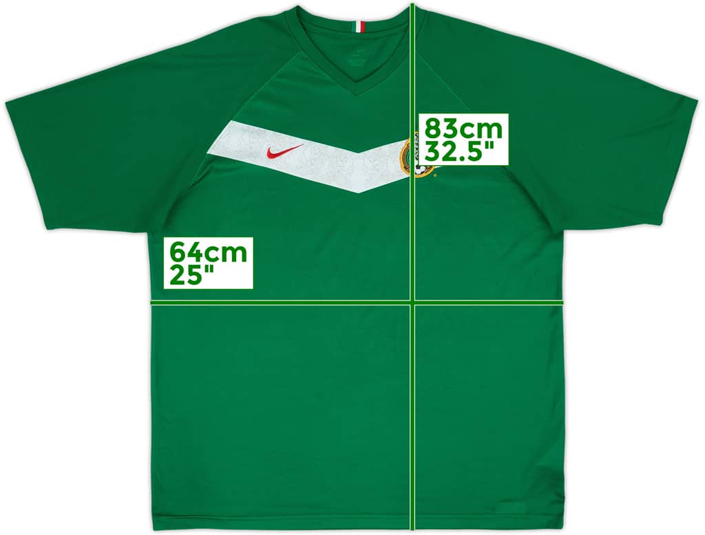 2006-07 Mexico Basic Home Shirt - 8/10 - (XXL)