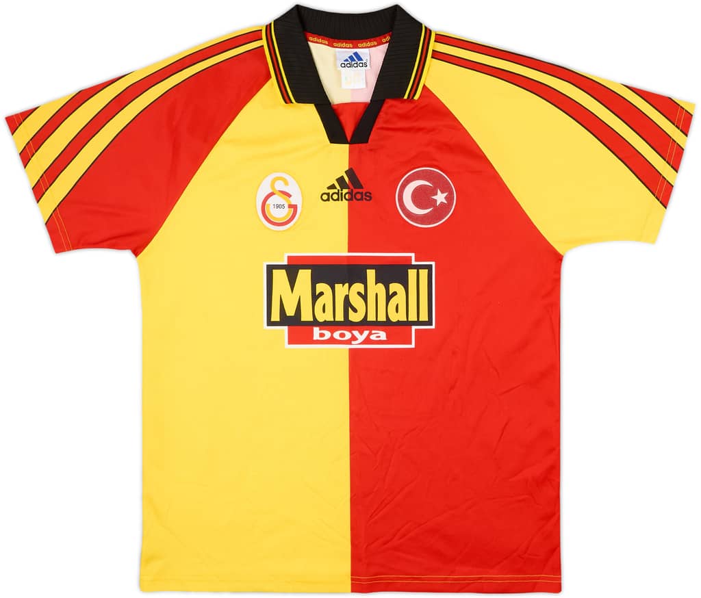 1998-99 Galatasaray Home Shirt - 9/10 - (L)
