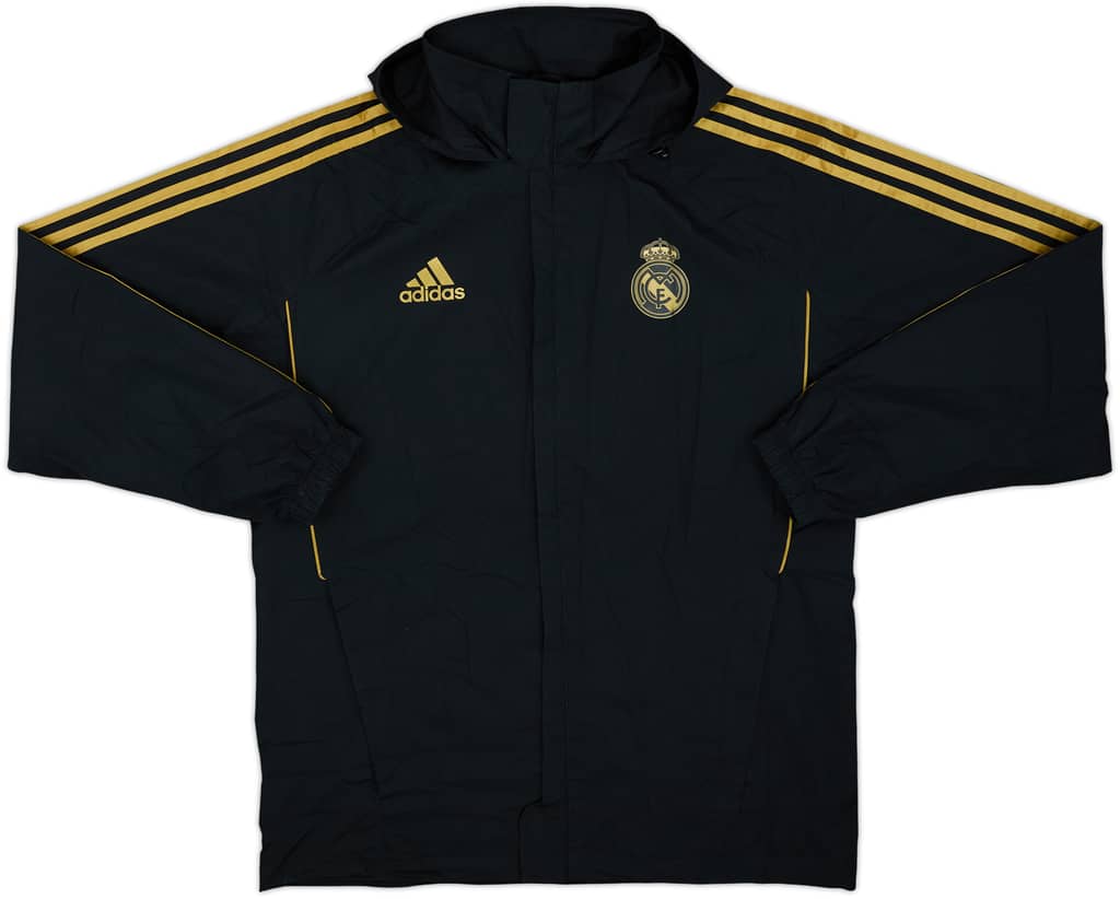 2011-12 Real Madrid adidas Hooded Rain Jacket - 8/10 - (M)