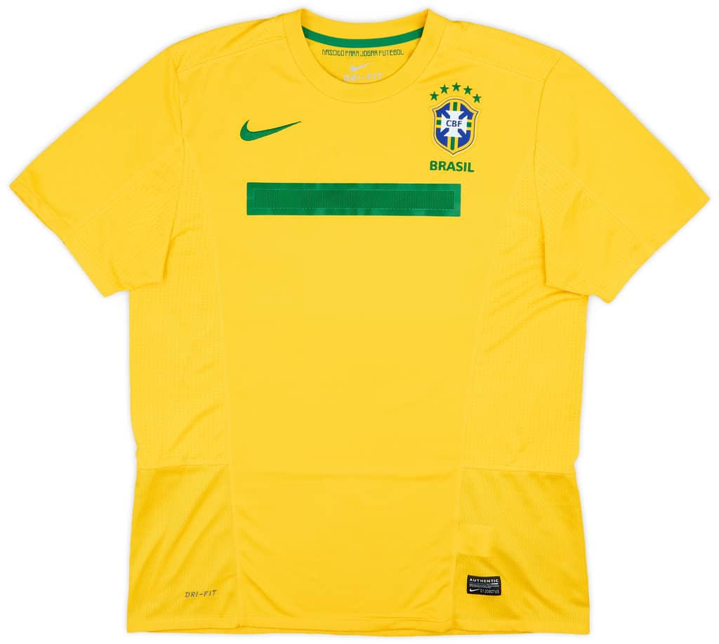 Camiseta de local de Brazil 2011 - 8/10 - (L)