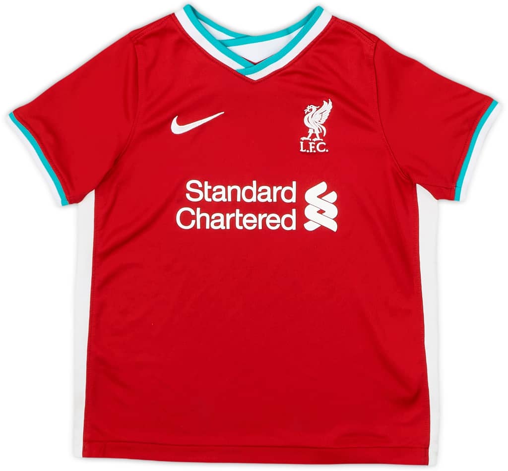 2020-21 Liverpool Home Shirt - 10/10 - (4-5 Years)