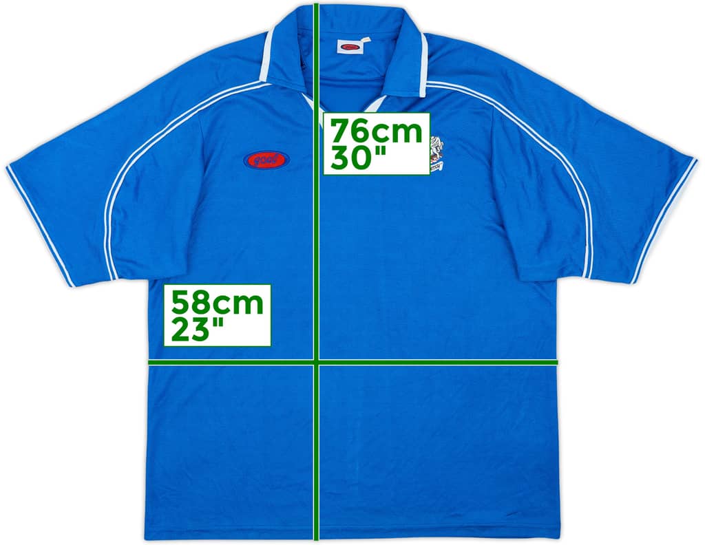 2002-03 Peterborough United Home Shirt - 7/10 - (L)