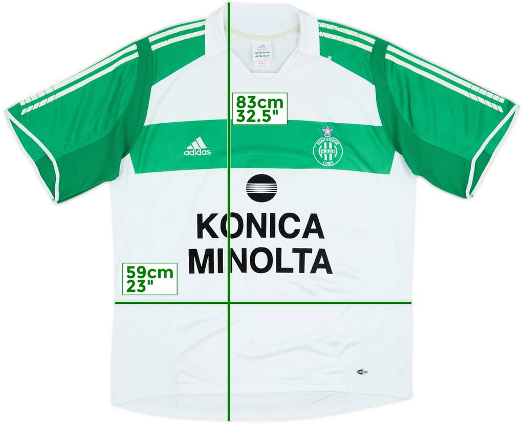 Camiseta de visitante de St Etienne 2005-06 - 5/10 - (XL)