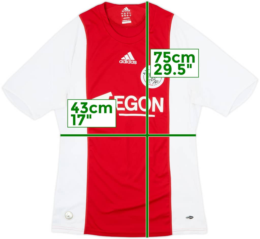 2008-09 Ajax Home Shirt - 6/10 - (S)