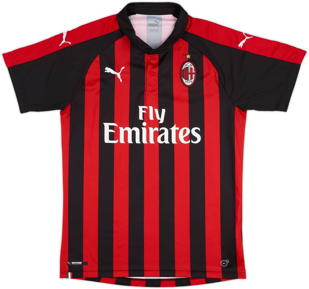 2018-19 AC Milan Home Shirt - 5/10 - (L)