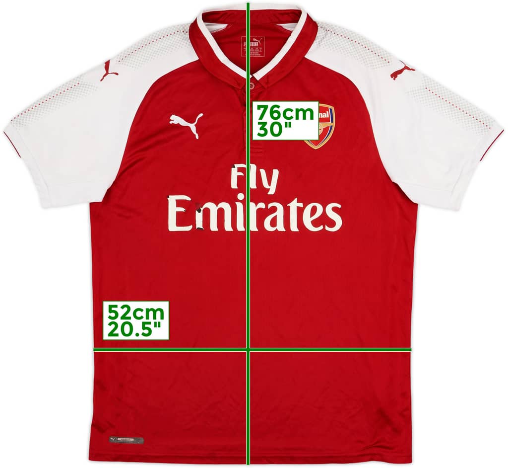 2017-18 Arsenal Home Shirt - 5/10 - (L)