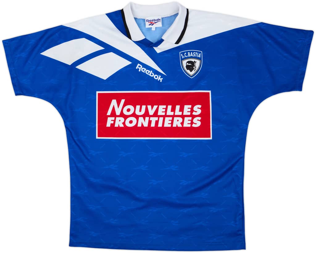 1995-96 Bastia Home Shirt - 9/10 - (M)