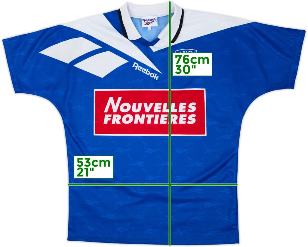 1995-96 Bastia Home Shirt - 9/10 - (M)