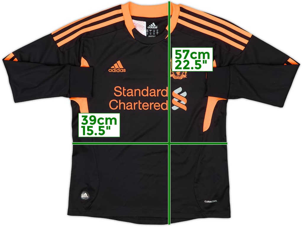 2010-11 Liverpool GK Shirt - 10/10 - (S.Boys)