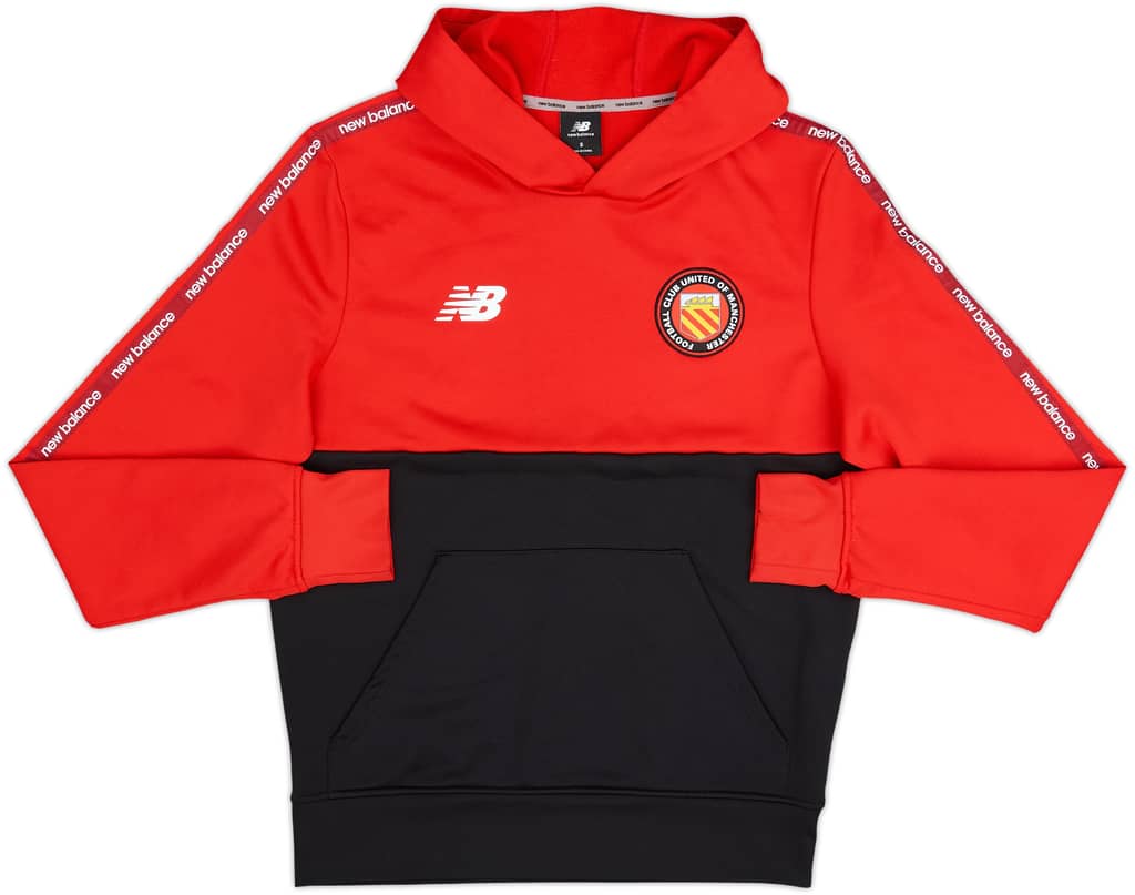 2021-22 FC United of Manchester New Balance Hooded Sweat Top - 9/10 - (S)