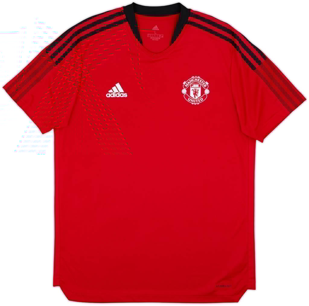 2021-22 Manchester United adidas Training Shirt - 10/10 - (L)