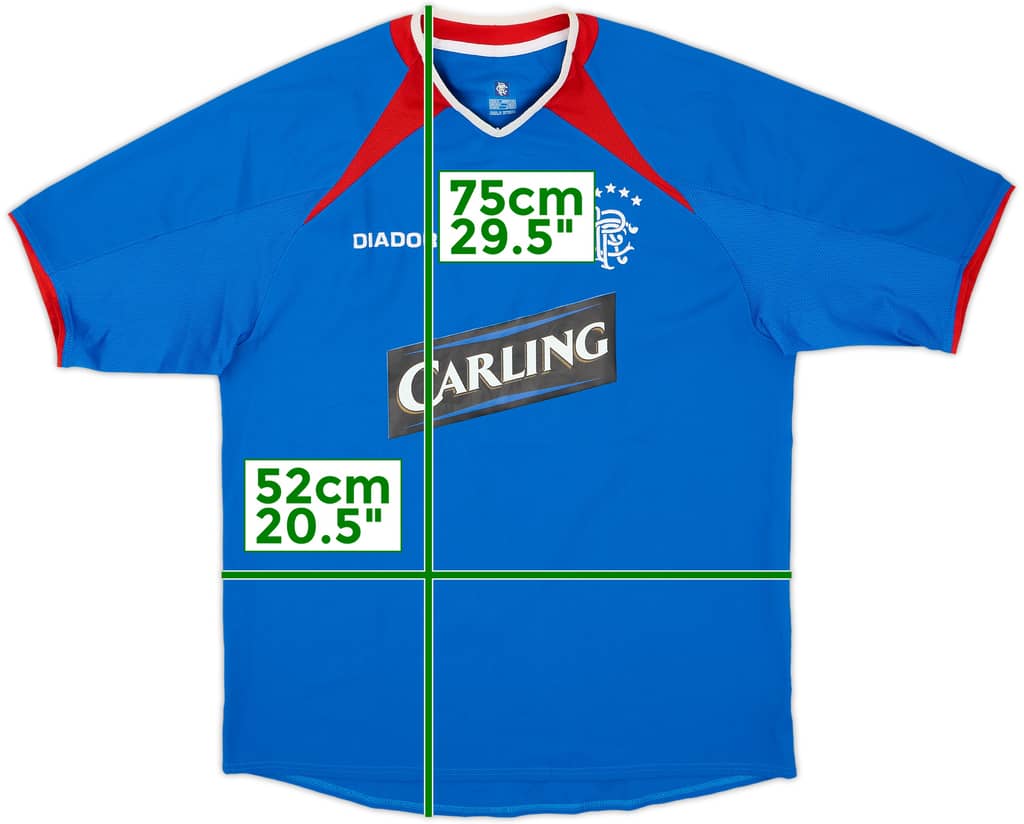 2003-05 Rangers Home Shirt - 6/10 - (M)