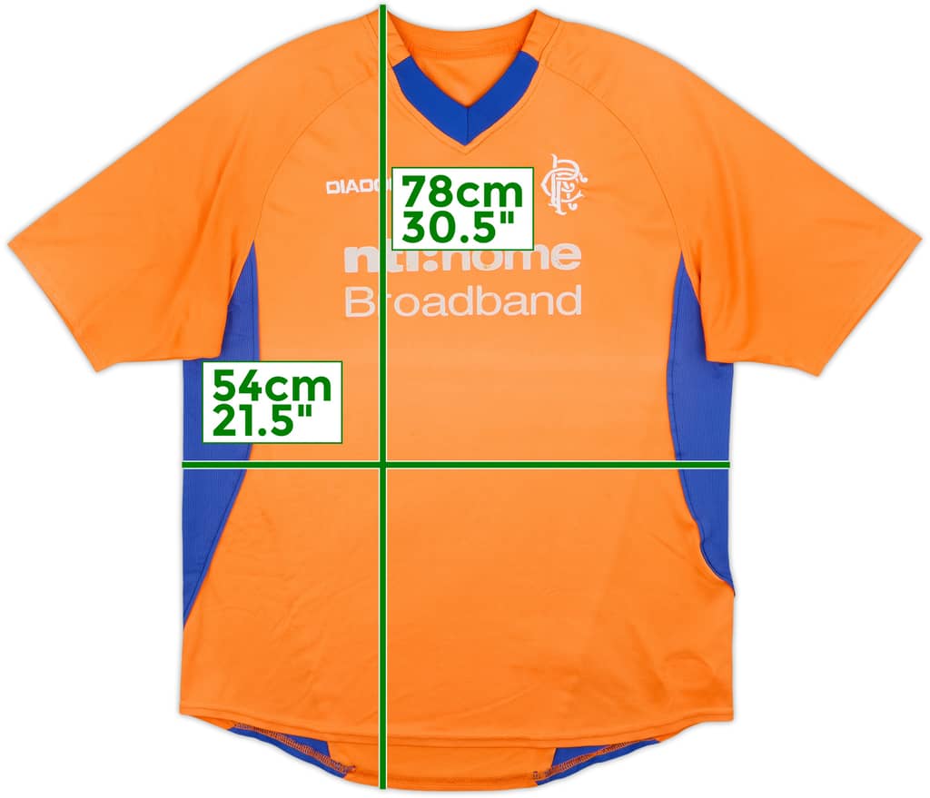 2002-03 Rangers Away Shirt - 6/10 - (L)