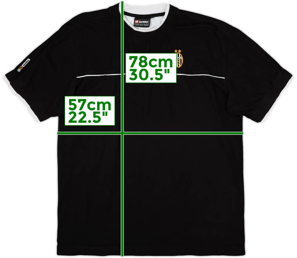 2000-01 Juventus Lotto Cotton Tee - 8/10 - (XL)