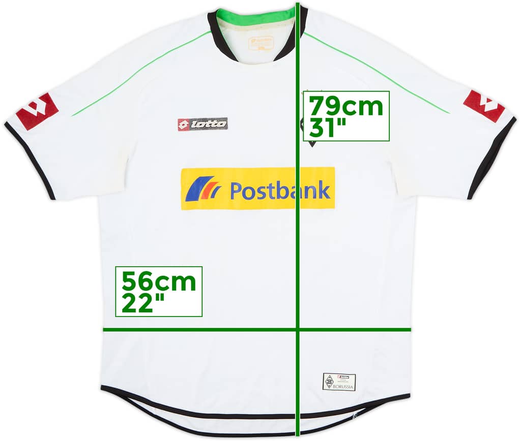 2012-13 Borussia Monchengladbach Home Shirt - 5/10 - (L)