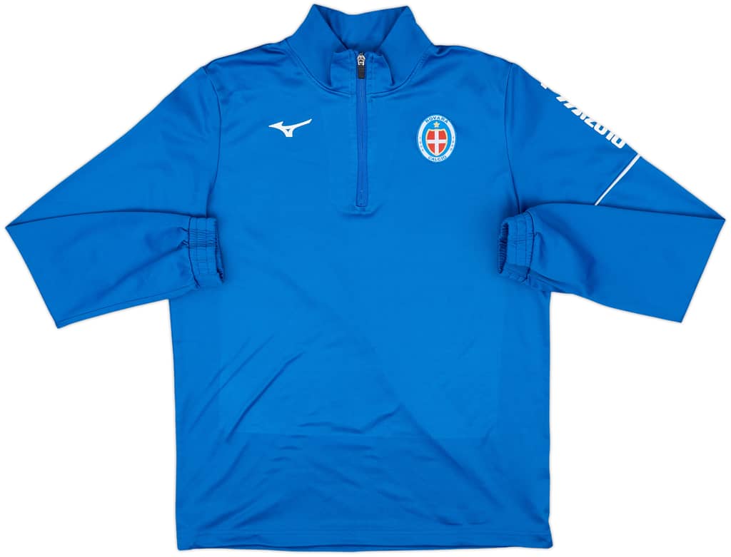 2019-20 Novara Mizuno 1/4 Zip Drill Top - 8/10 - (L)