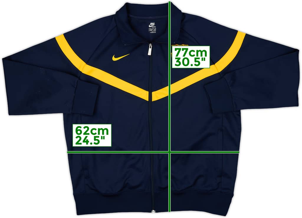 2009-10 Barcelona Nike Track Jacket - 7/10 - (XL)