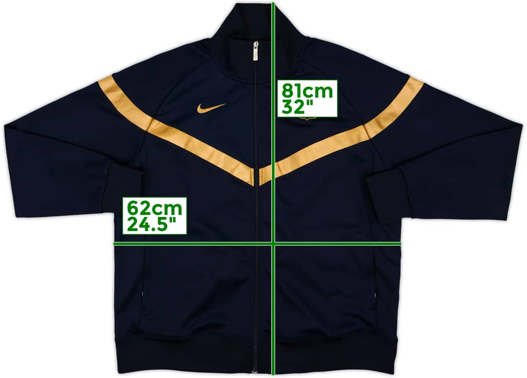 2009-10 Barcelona Nike Track Jacket - 8/10 - (XL)