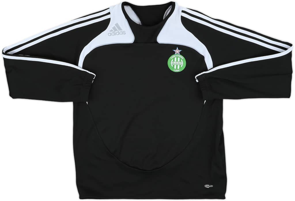 2008-09 Saint Etienne adidas Sweat Top - 8/10 - (S)