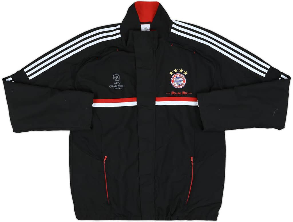 2011-12 Bayern Munich adidas CL Hooded Rain Jacket - 6/10 - (XXL)