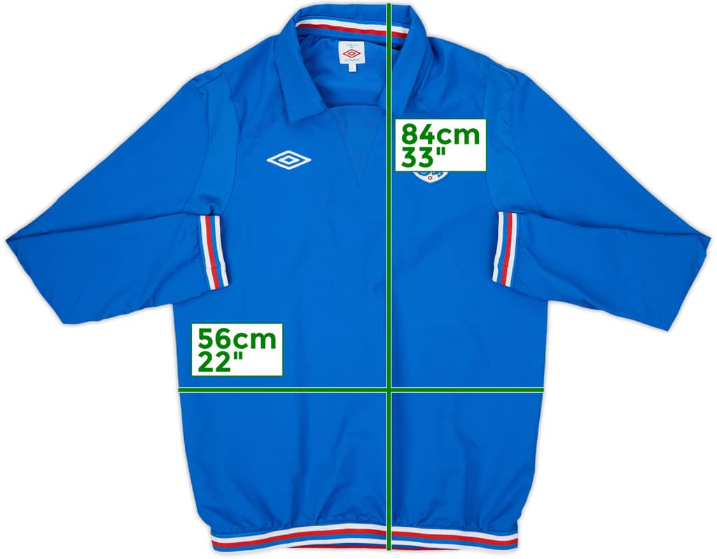 2010-12 England Umbro Drill Top - 8/10 - (L)