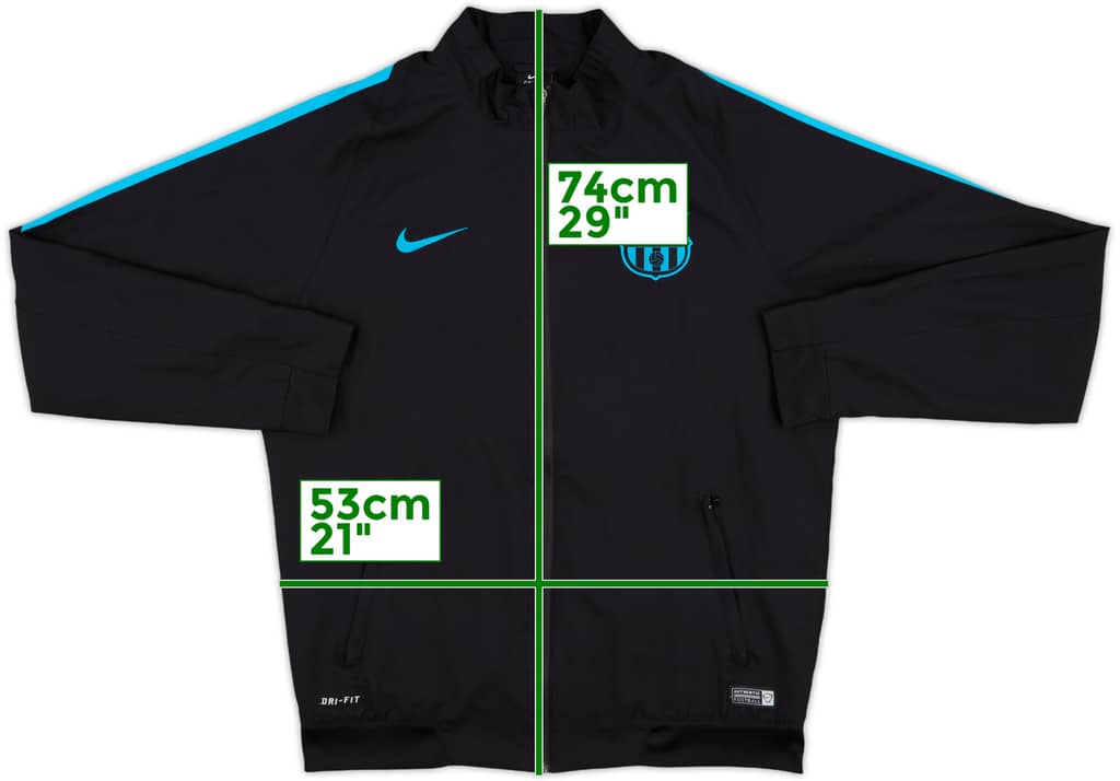 2015-16 Barcelona Nike Track Jacket - 8/10 - (L)