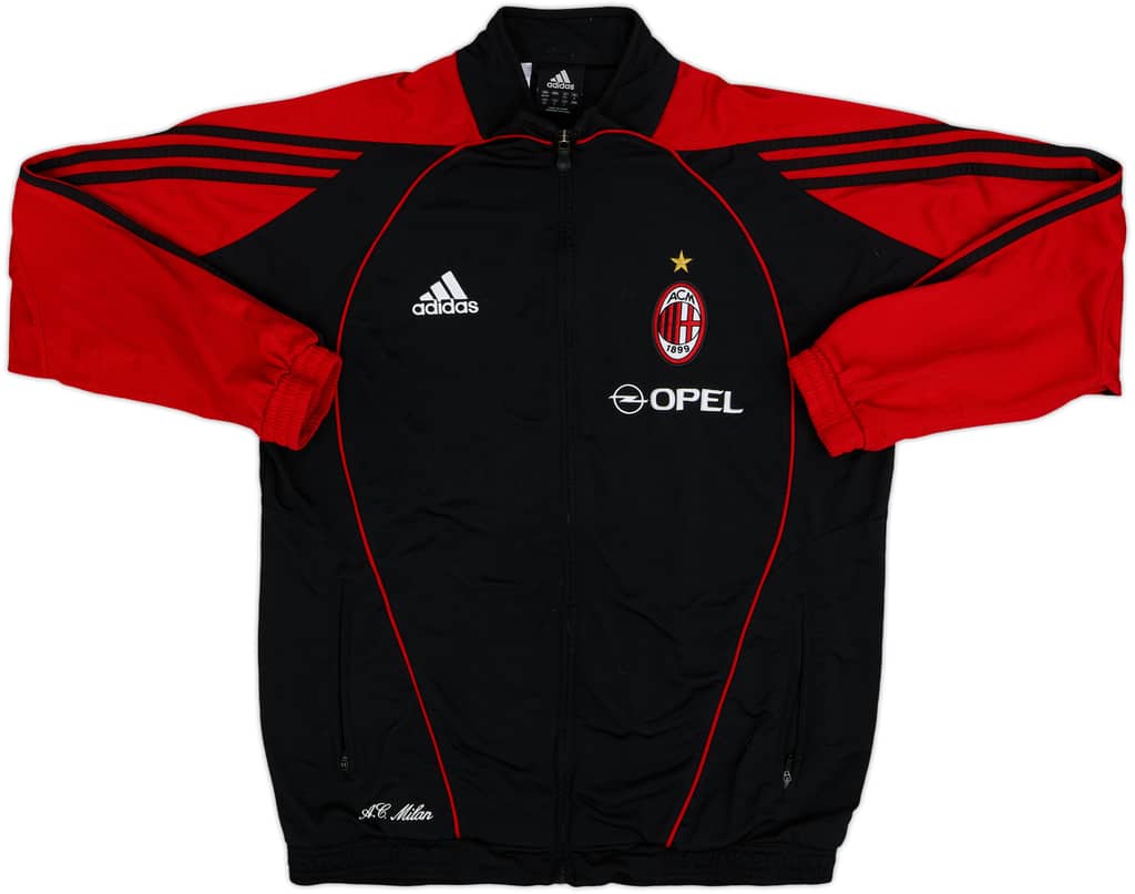 2005-06 AC Milan adidas Track Jacket - 7/10 - (M)