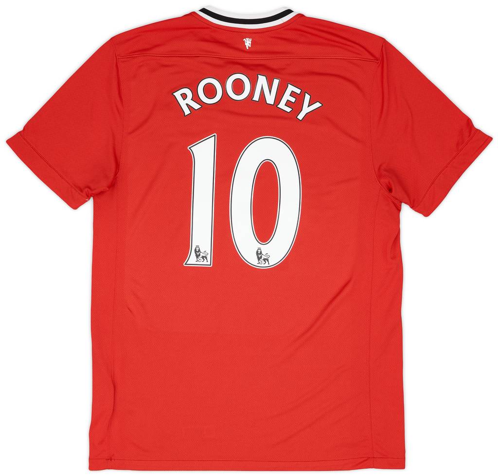 2011-12 Manchester United Home Shirt Rooney #10