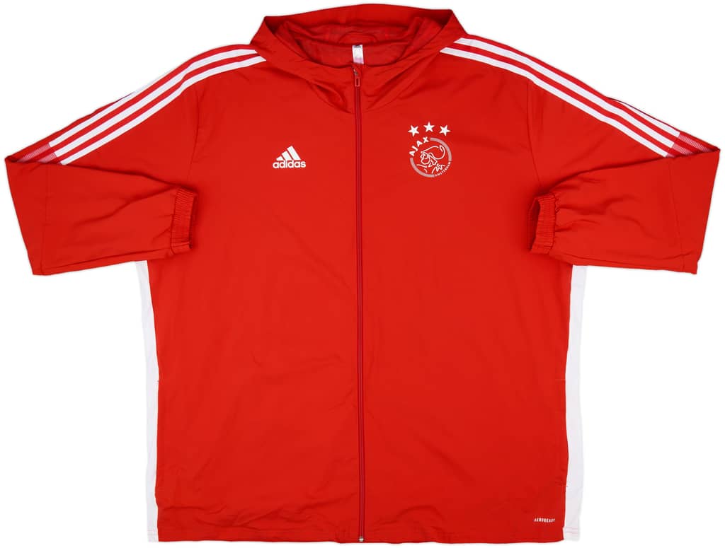 2020-21 Ajax adidas Hooded Track Jacket - 10/10 - (3XL)
