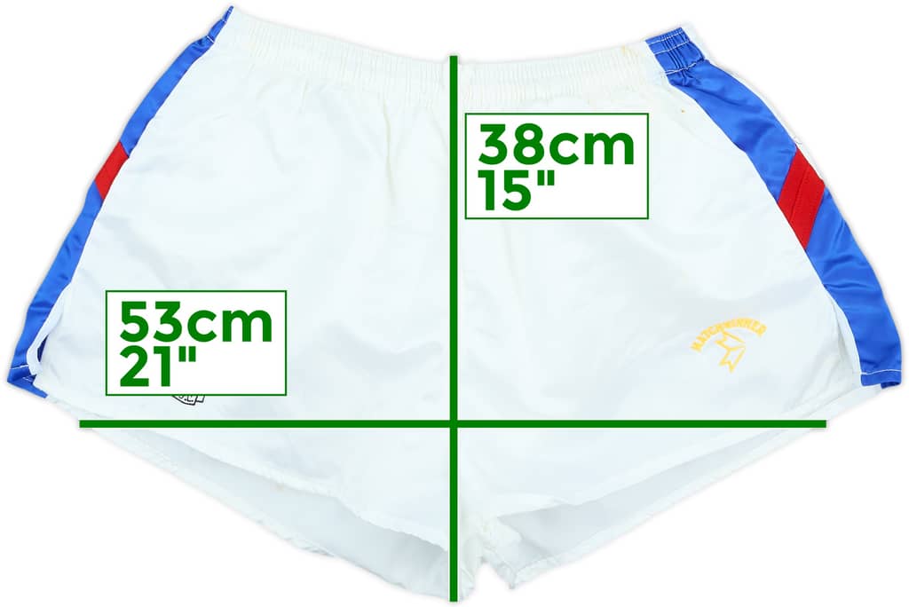 1989-91 Kilmarnock Player Issue Home Shorts