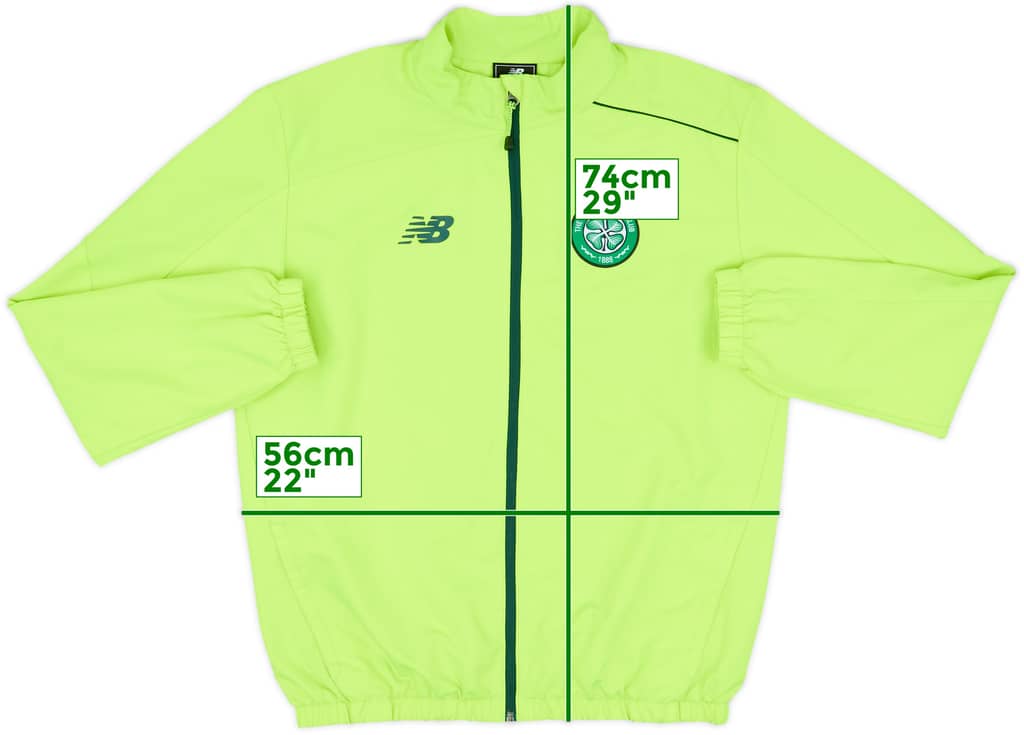 2015-16 Celtic New Balance Track Jacket - 7/10 - (M)