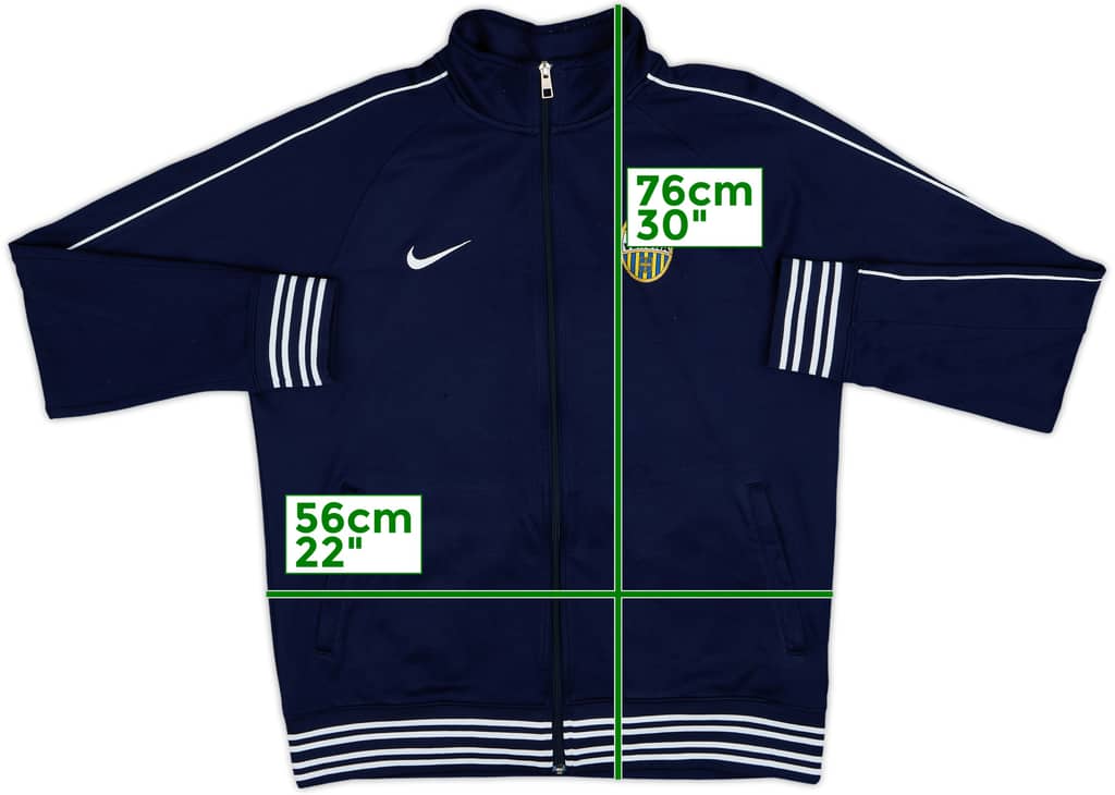 2013-14 Hellas Verona Nike Track Jacket - 8/10 - (L)
