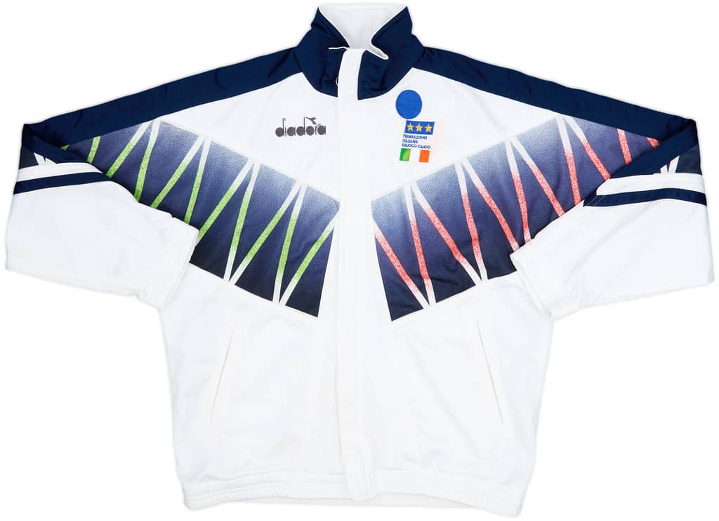 1990 Italy Diadora Track Jacket - 7/10 - (M)