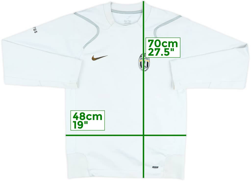 2006-07 Juventus Nike Sweat Top - 5/10 - (S)