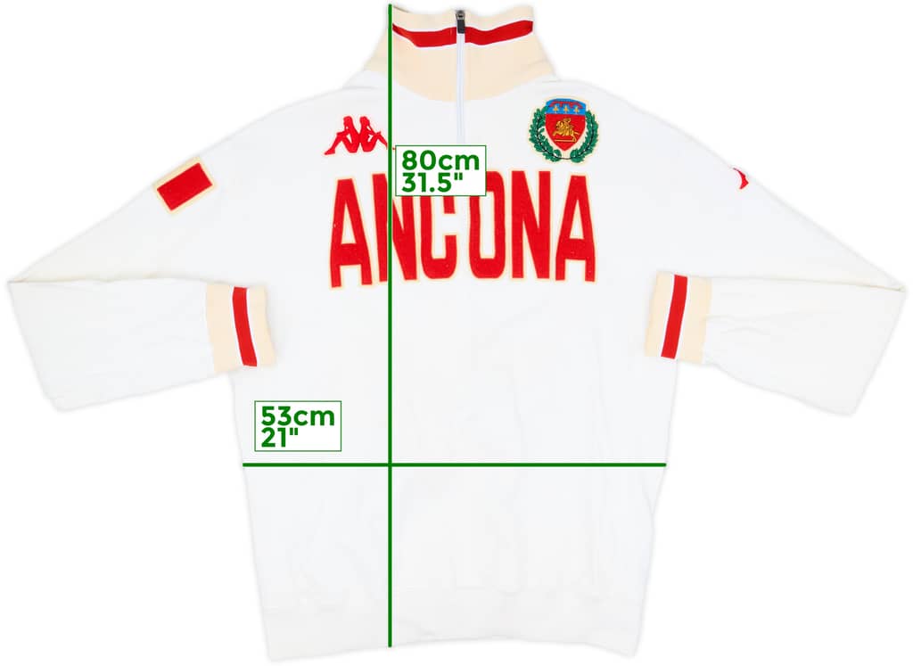 2009-10 Ancona Kappa 1/4 Zip Sweat Top - 6/10 - (XL)
