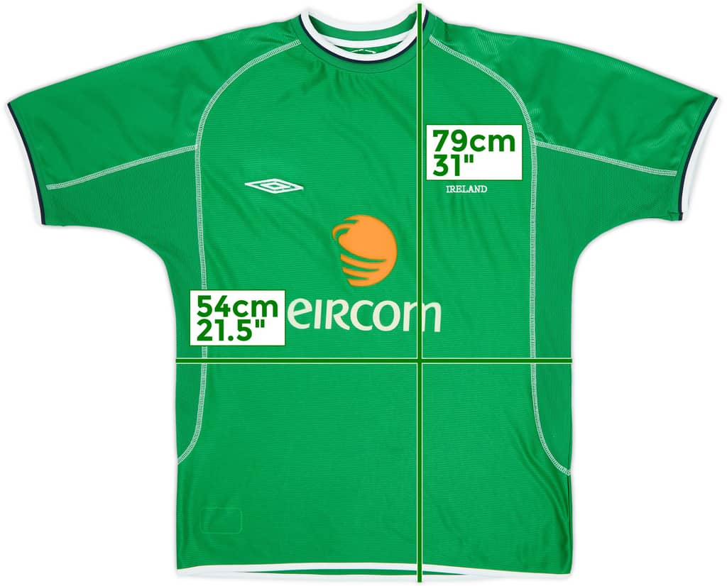 2002-03 Ireland Home Shirt - 5/10 - (M)