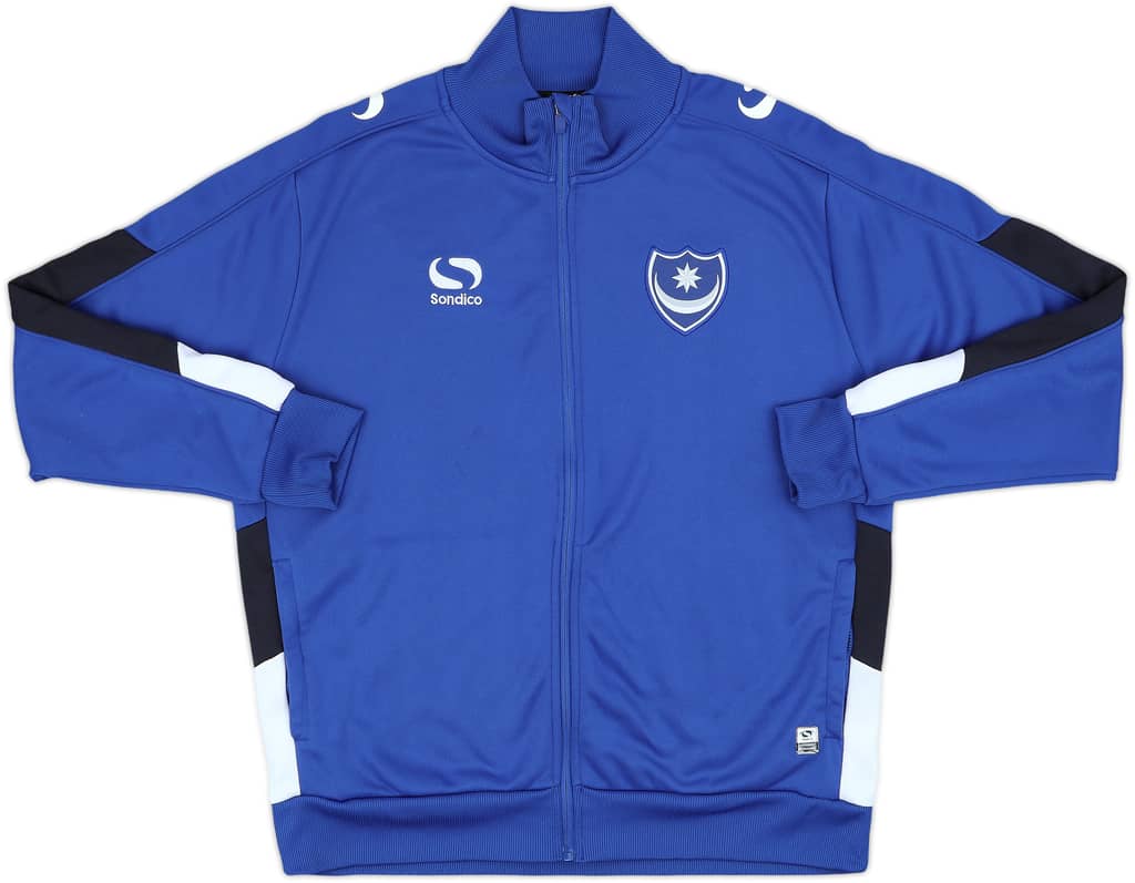 2014-15 Portsmouth Sondico Track Jacket - 8/10 - (M)