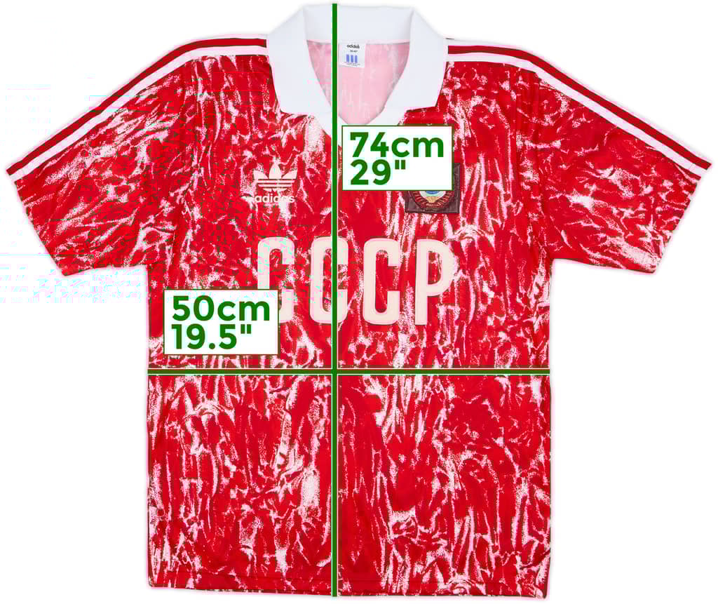 1989-91 Soviet Union Home Shirt - 8/10 - (M)