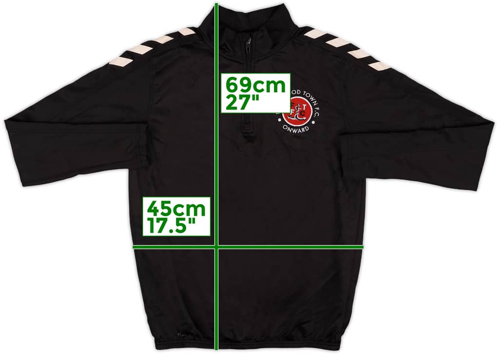 2018-19 Fleetwood Hummel 1/4 Zip Training Top - 4/10 - (XL)