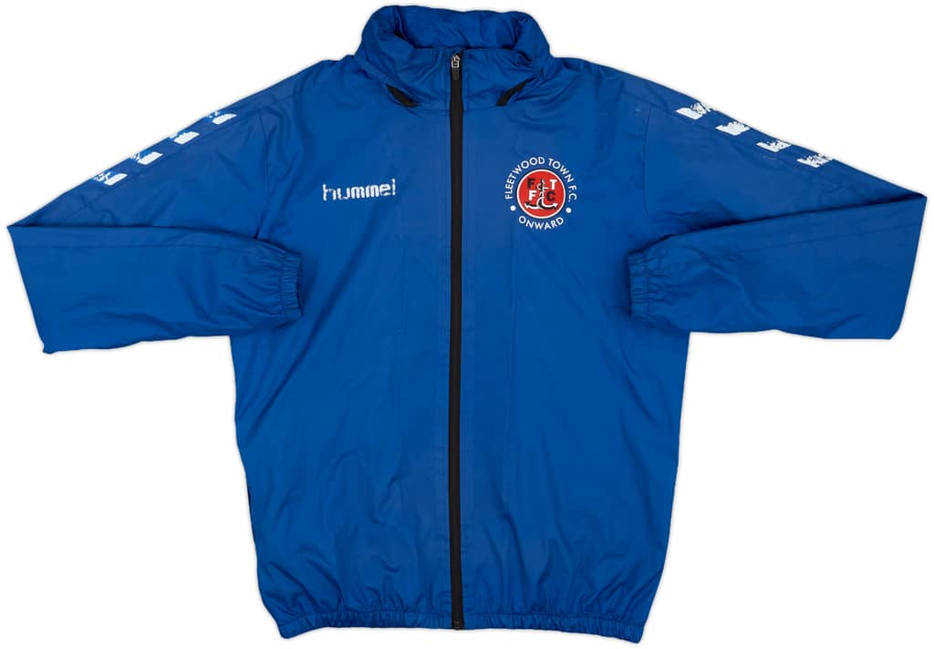 2018-20 Fleetwood Town Hummel Hooded Rain Jacket - 5/10 - (S)